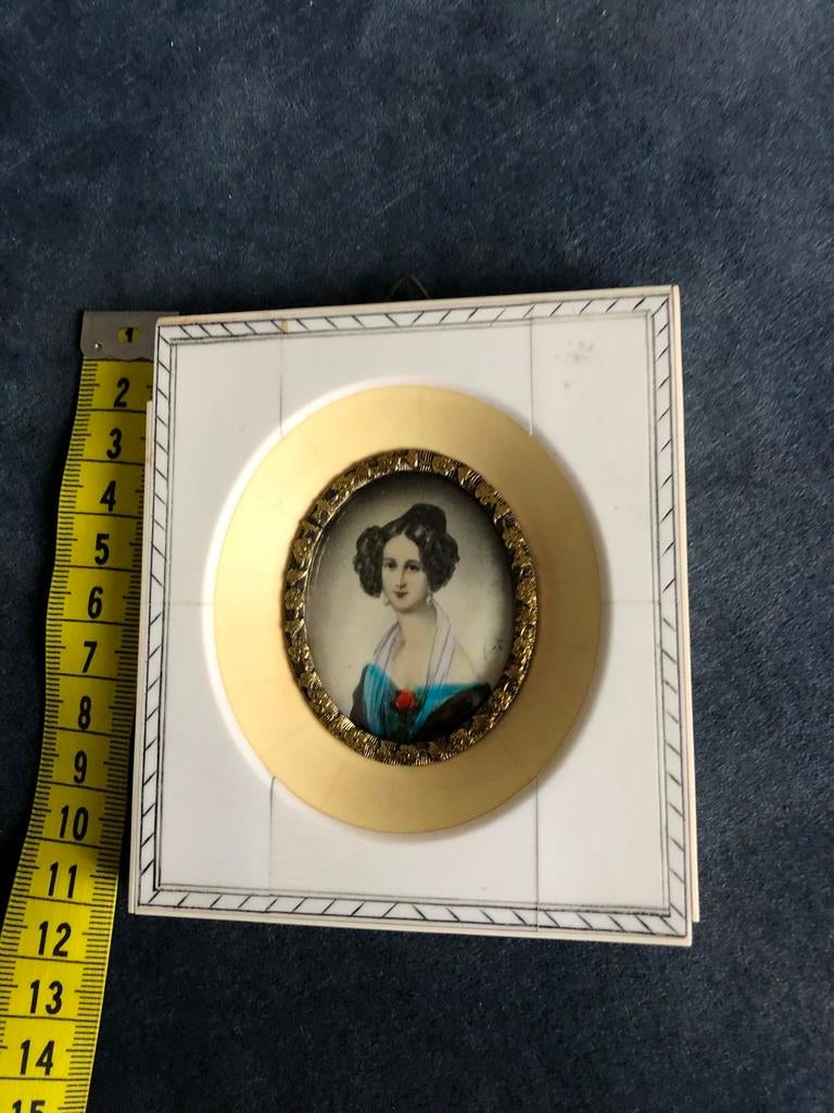 Miniatuur Adellijke Dame, Ophalen of Verzenden