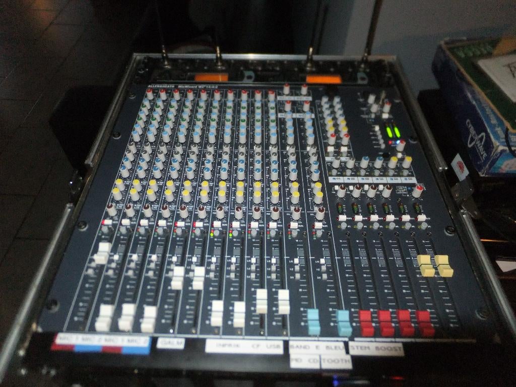 tape rack compleet analoog A&H Shure sennheiser tascam, Ophalen, Gebruikt, Audio