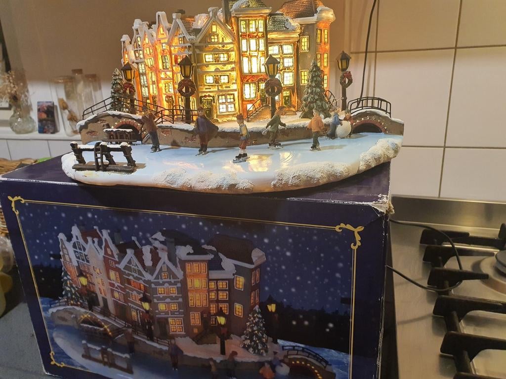 Grachtenpandjes van Typisch Hollands, Diversen, Kerst, Ophalen of Verzenden