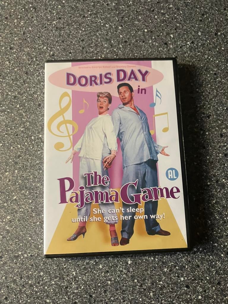 The Pajama Game (1957) Doris Day, Alle leeftijden, Ophalen of Verzenden, Zo goed als nieuw, Komedie