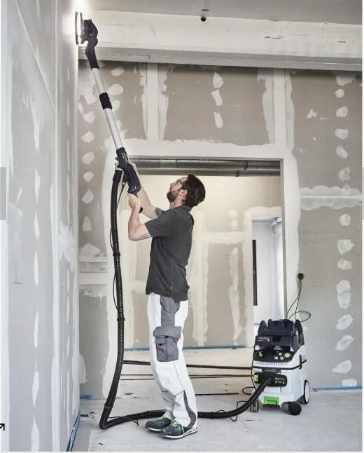 Te huur wand/plafond schuurmachine (langnek) Festool, Doe-het-zelf en Verbouw, Gereedschap | Schuurmachines, Ophalen, Zo goed als nieuw