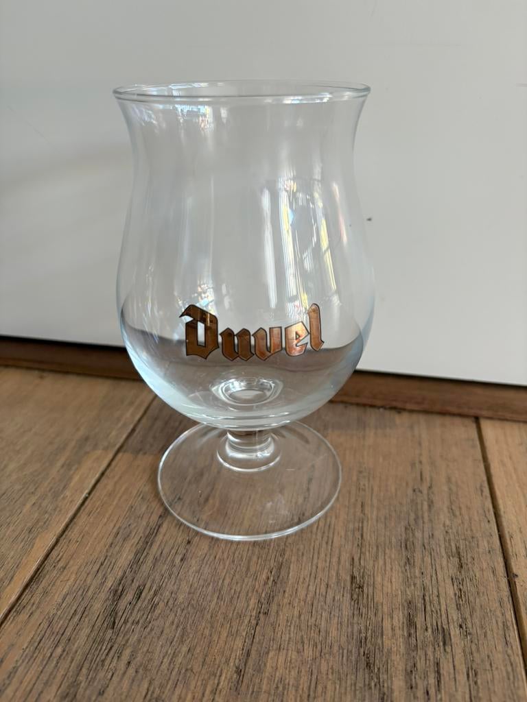Duvel glas, Verzamelen, Glas en Borrelglaasjes, Ophalen, Zo goed als nieuw, Bierglas