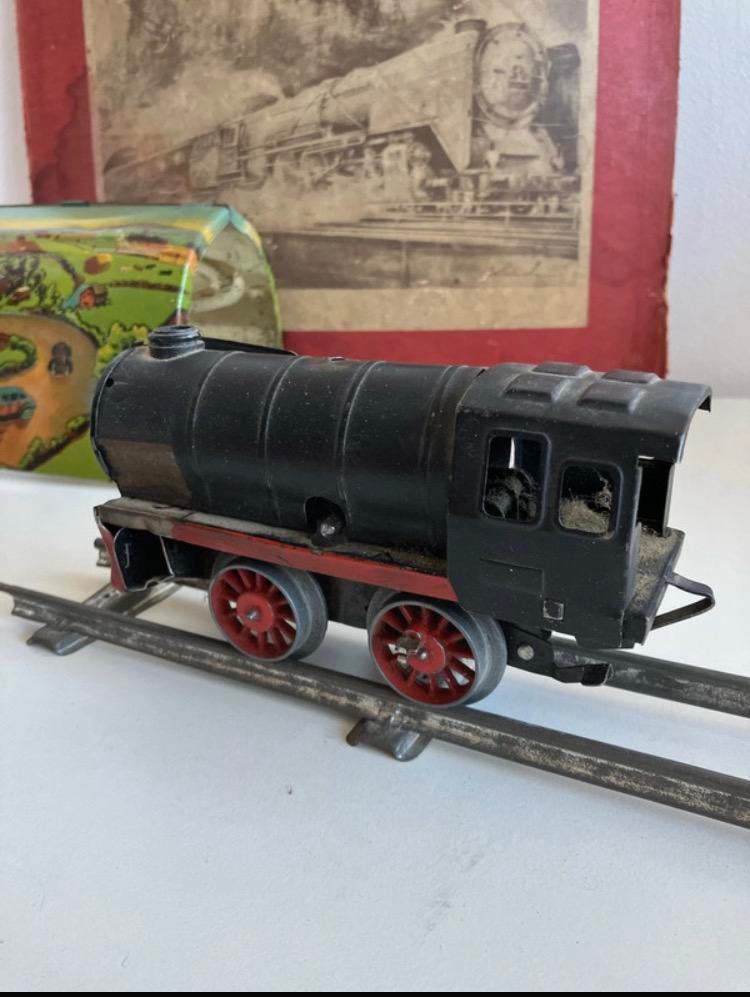 Treinset west germany BUB vintage begin jaren 50, Ophalen of Verzenden