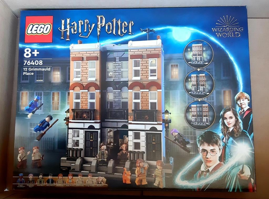 Lego 76408 Harry Potter grimboudplein 12, grimmauld place 12, Ophalen of Verzenden, Nieuw