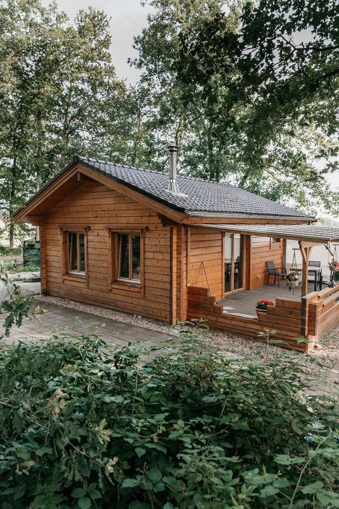 Mantelzorg recreatie vakantie woning loghouse tiny house, Ophalen