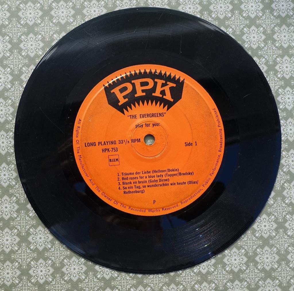 the evergreens - ep, Gebruikt, Overige genres, 7 inch, Single