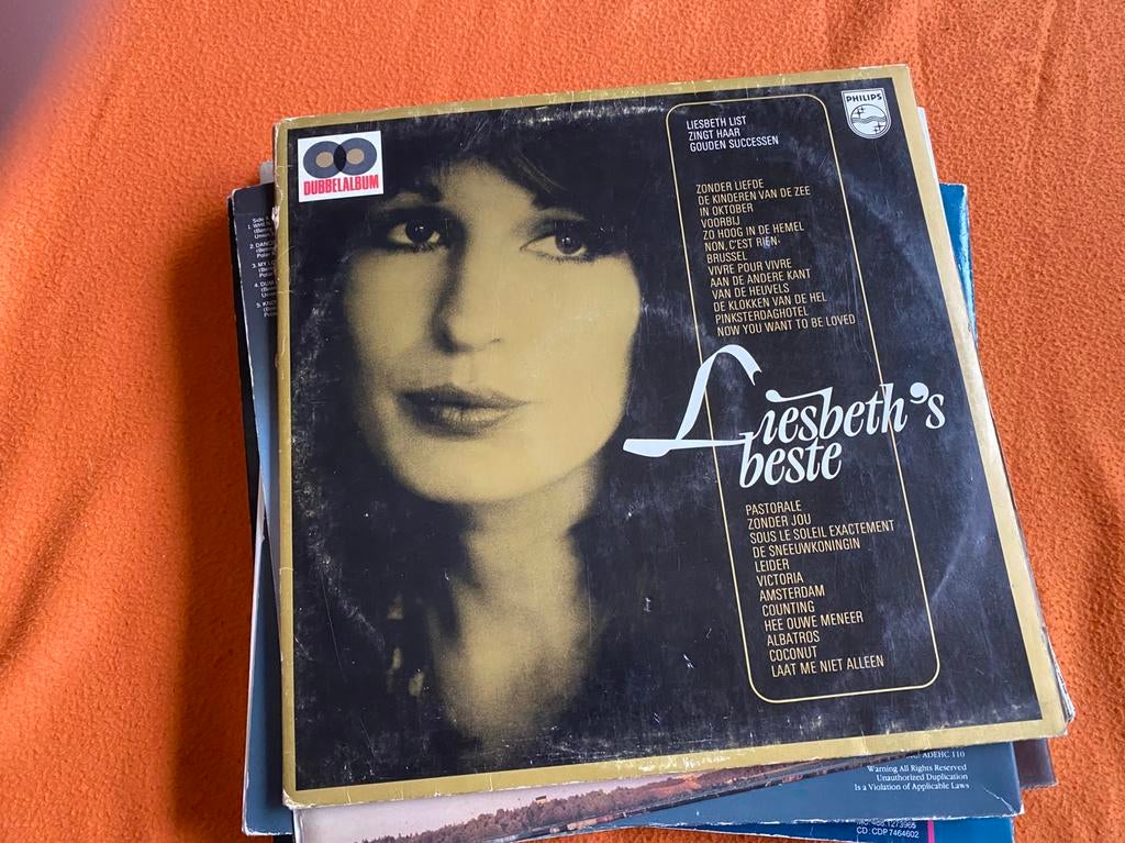 Liesbeth List ( en Ramses Shaffy), Cd's en Dvd's, Vinyl | Nederlandstalig, Ophalen of Verzenden, Zo goed als nieuw, 12 inch, Levenslied of Smartlap