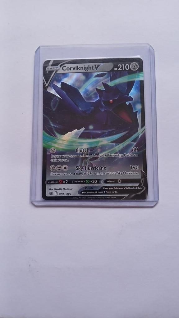 Pokémon Corviknight V  SWSH200, Ophalen of Verzenden, Zo goed als nieuw, Losse kaart