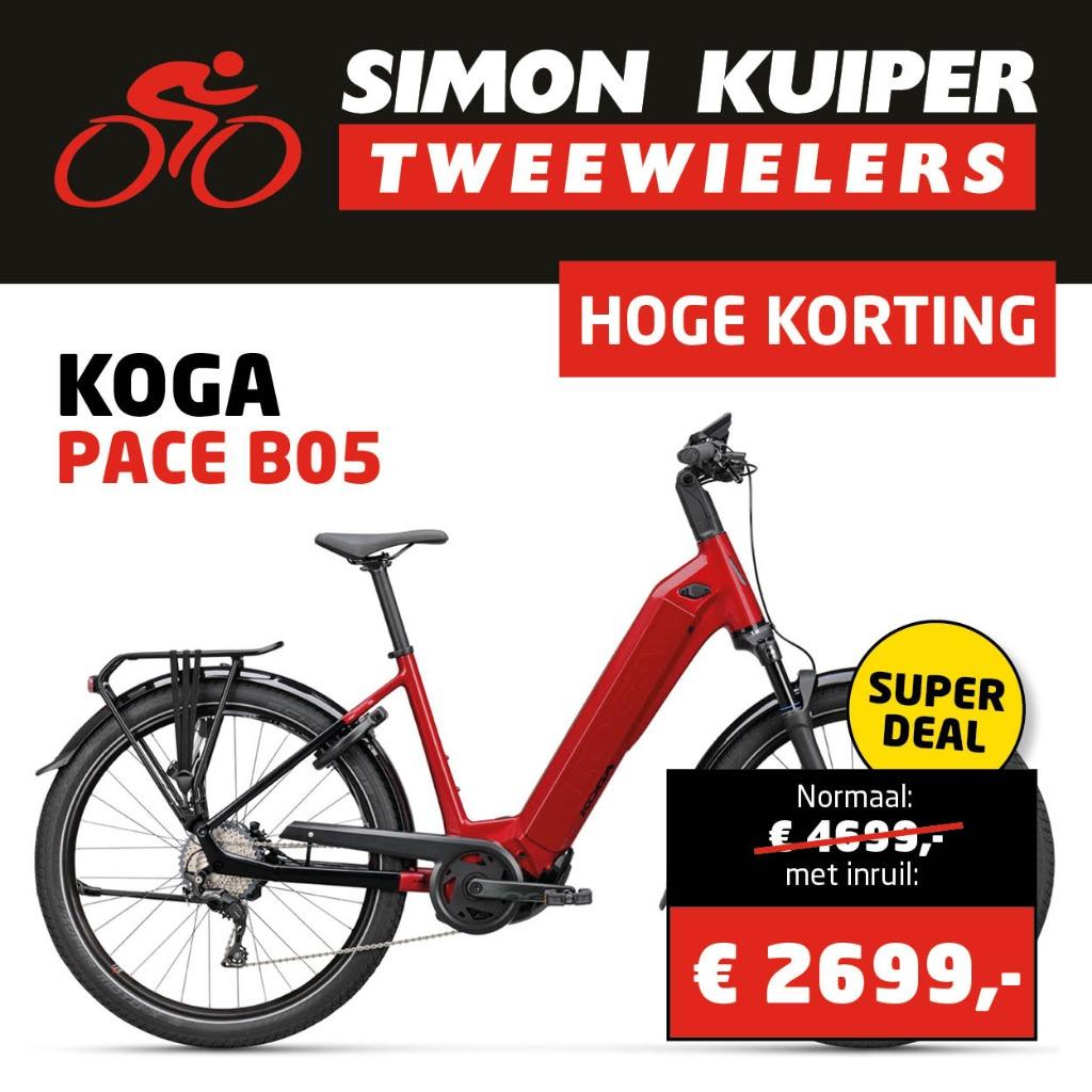 Koga Pace B05 Suspension Elektrische Damesfiets, Overige merken, Versnellingen, Nieuw, Ophalen of Verzenden