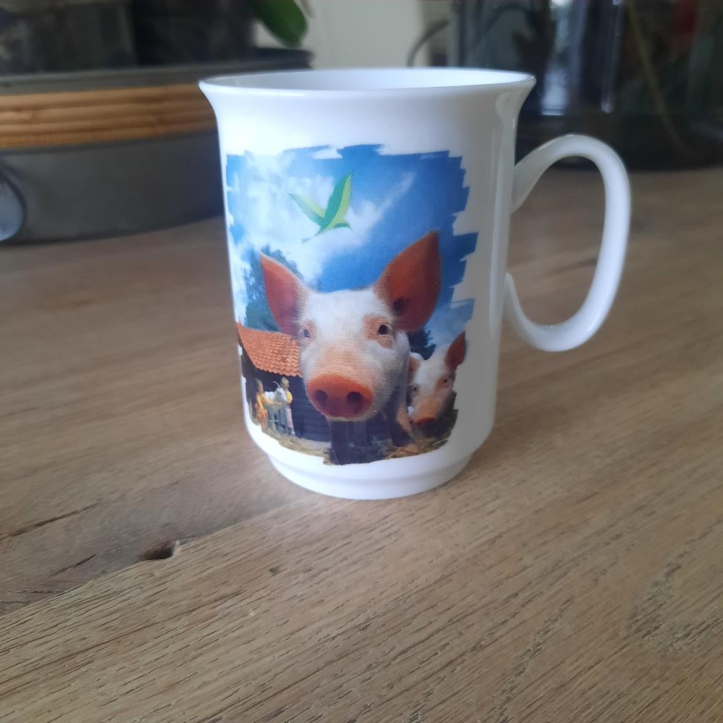 Mok dierenkom varken boerderij center parcs nieuw, Huis en Inrichting, Nieuw, Ophalen of Verzenden, Kom(men), Overige stijlen