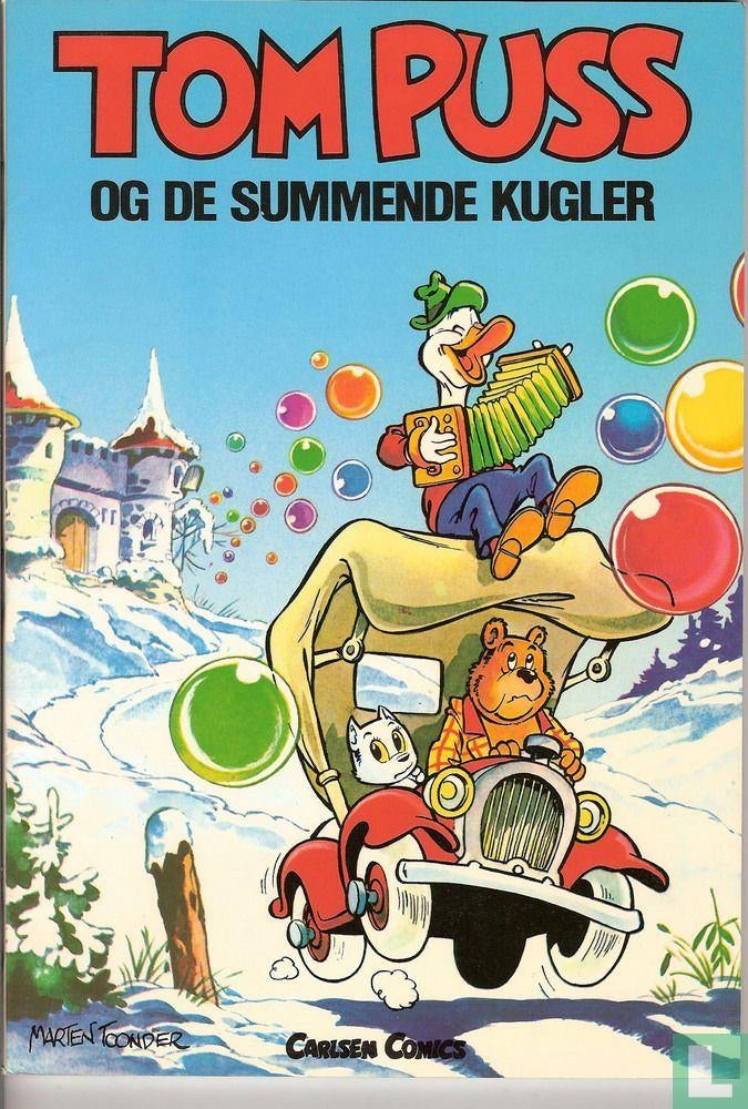 Tom Poes en de brombollen (Zweeds stripboek), Marten Toonder, Eén stripboek, Ophalen of Verzenden, Zo goed als nieuw