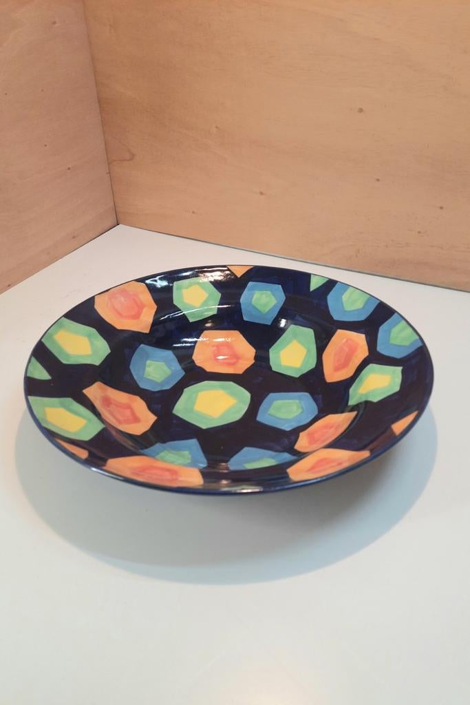 Ikea serveerschaal/fruitschaal  Protest,lees de beschrijving, Ophalen of Verzenden, Zo goed als nieuw, Rond