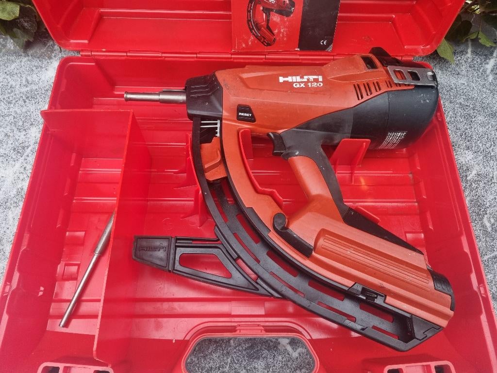HILTI GX120 Schiethamer Betontacker, Ophalen of Verzenden, Zo goed als nieuw