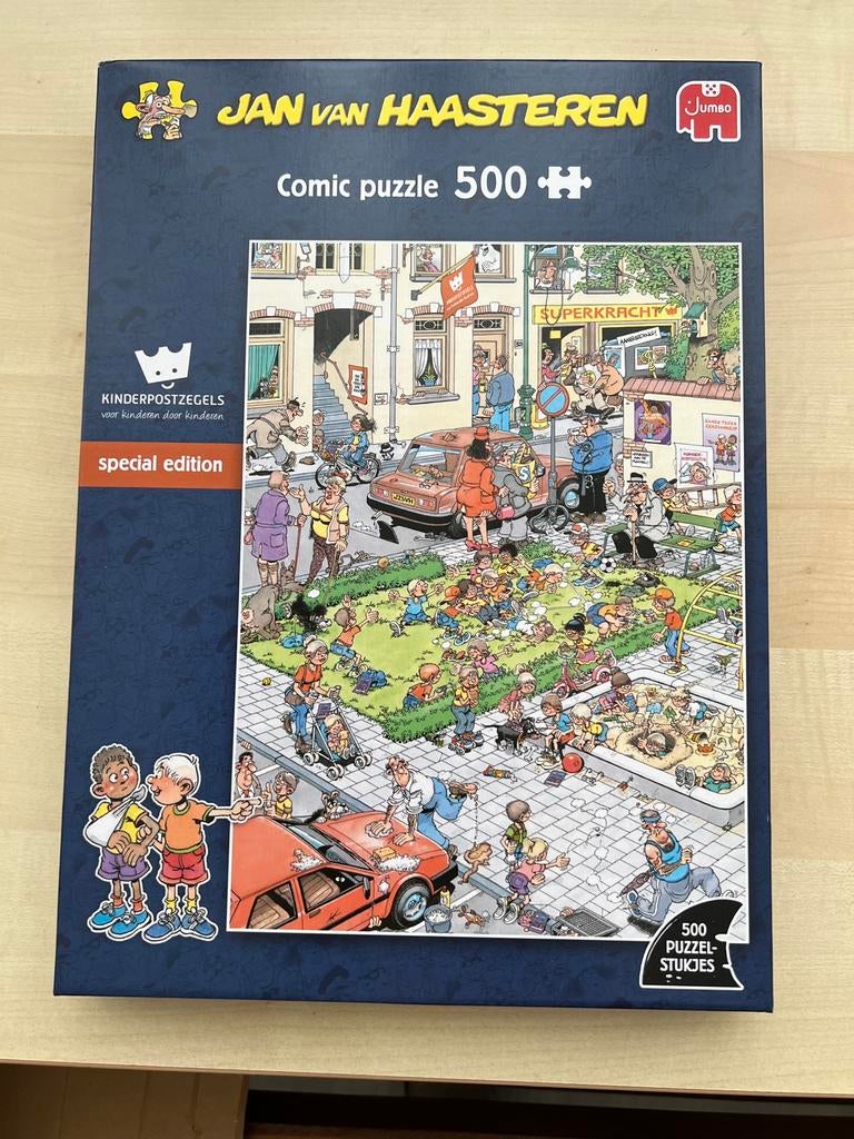 Jan van Haasteren puzzel unieke editie, Ophalen of Verzenden, 500 t/m 1500 stukjes, Zo goed als nieuw