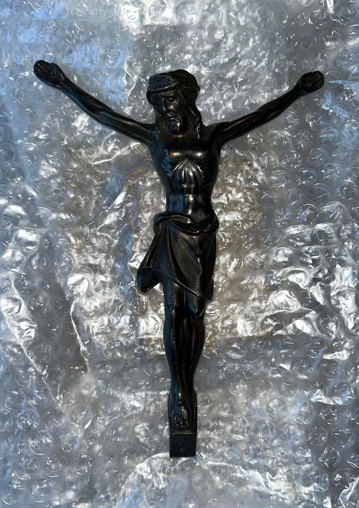 Zamac jezus christus beeld, Antiek en Kunst, Ophalen of Verzenden