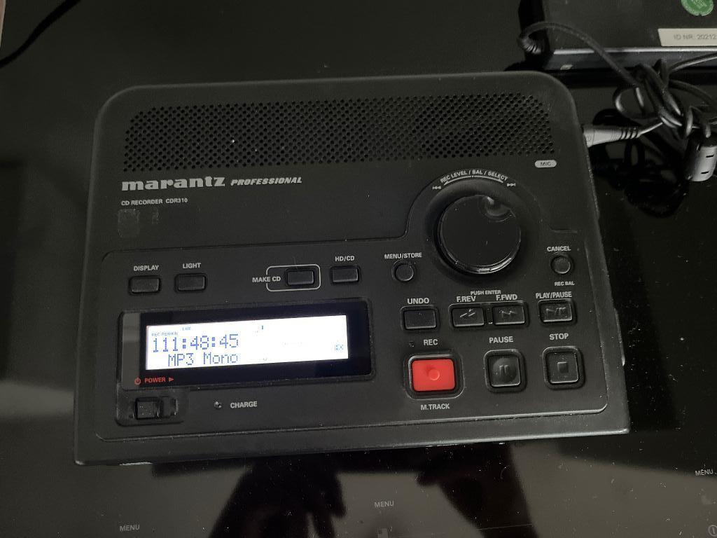 Marantz CDR310 CD/HD Recorder .., Ophalen of Verzenden, Zo goed als nieuw, Audio