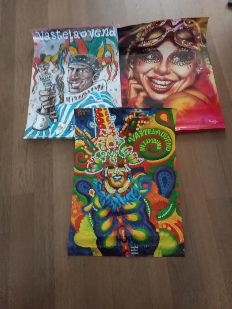 Vastelaovend posters, Ophalen, Nieuw, A1 t/m A3, Overige onderwerpen