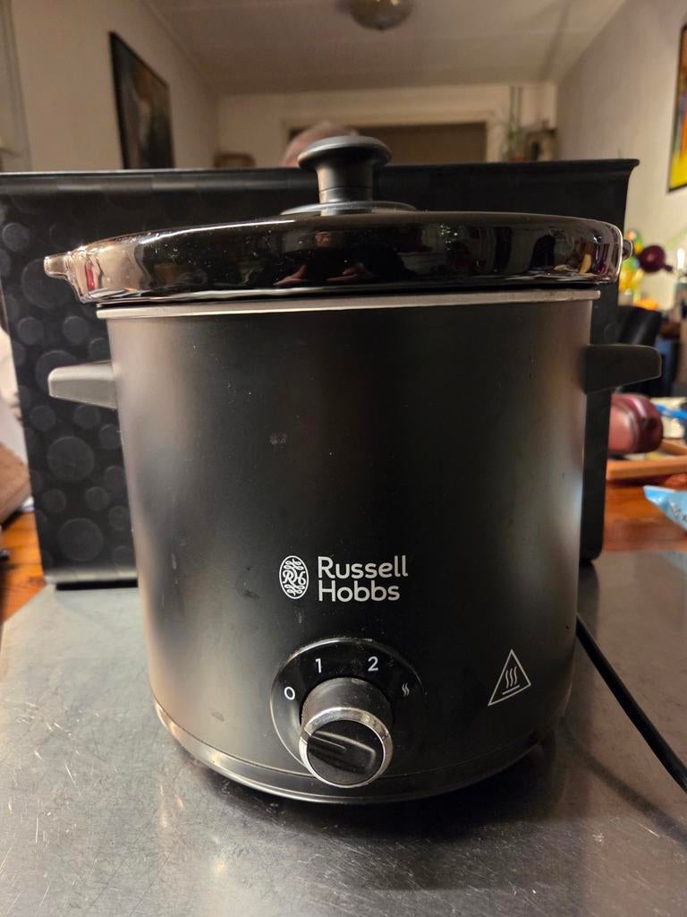 Russell Hobbs Chalkboard Slowcooker 3.5L, Witgoed en Apparatuur, Slowcookers, Ophalen, Vaatwasmachinebestendig, Zo goed als nieuw