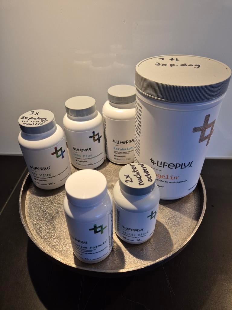 Lifeplus Supplementen Set voor darmkuur, Sport en Fitness, Ophalen of Verzenden