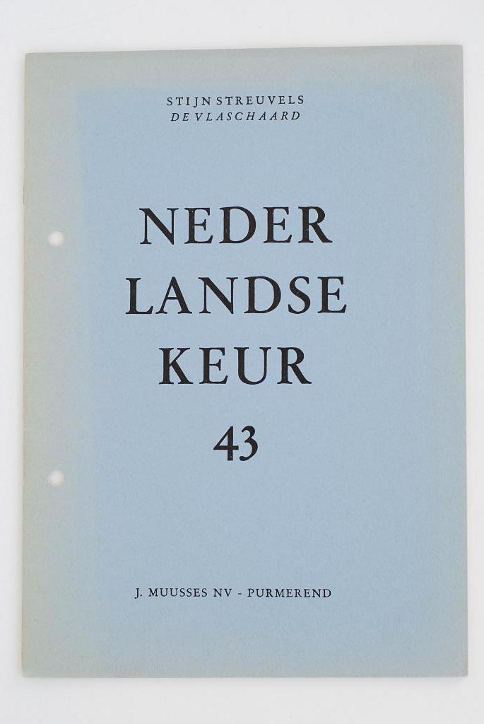 Stijn Streuvels - De Vlaschaard | Nederlandse Keur (1962), Boeken, Literatuur, Verzenden, Zo goed als nieuw, België