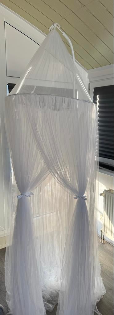 Witte Klamboe met Accessoires - Zonder Stang, Ophalen, Gebruikt, Klamboe