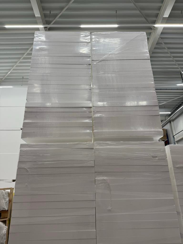 Eps100se piepschuim tempex drukvast isolatie, 4 tot 8 cm, Nieuw, Ophalen of Verzenden, 15 m² of meer