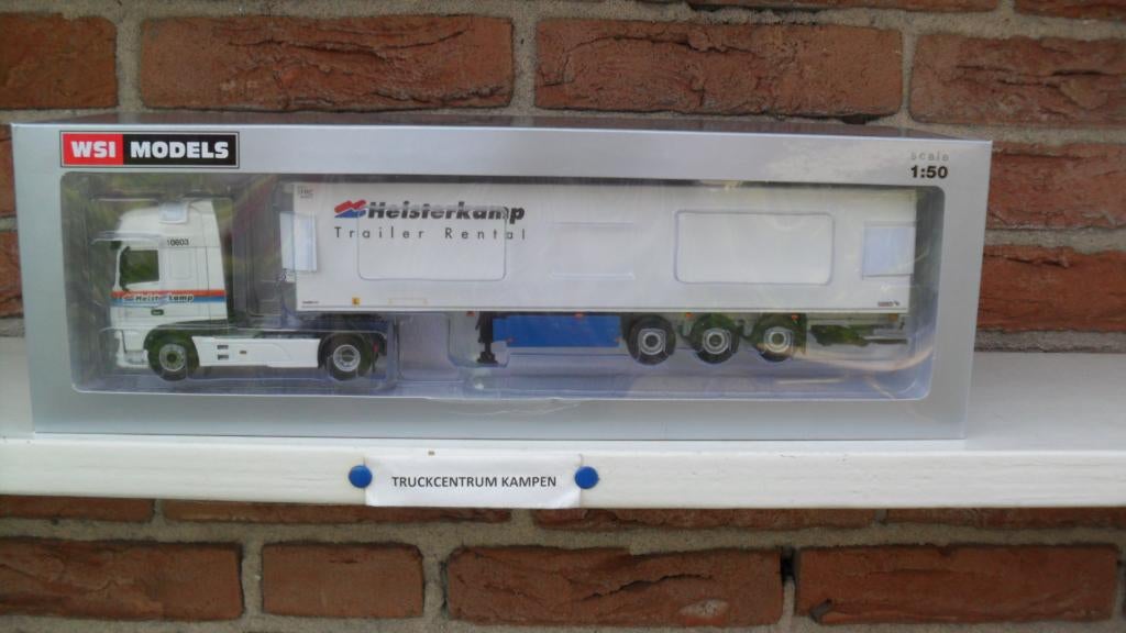 WSI  Daf  XF  Super  Space  cab  van  Heisterkamp., Hobby en Vrije tijd, Modelauto's | 1:50, Ophalen of Verzenden, Nieuw, Bus of Vrachtwagen
