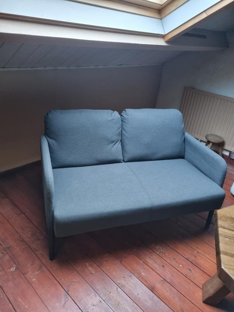 Zo goed als nieuwe 2-zits bank - 121cm lang, Ophalen, 150 tot 200 cm, Tweepersoons, 75 tot 100 cm