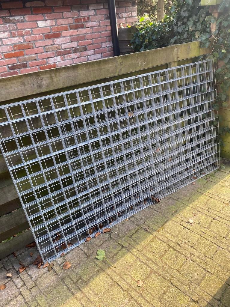 Gaasmatten te koop ( gaas, matten ,betongaas ), Tuin en Terras, Gaas en Draad, Ophalen, Zo goed als nieuw, Minder dan 10 meter