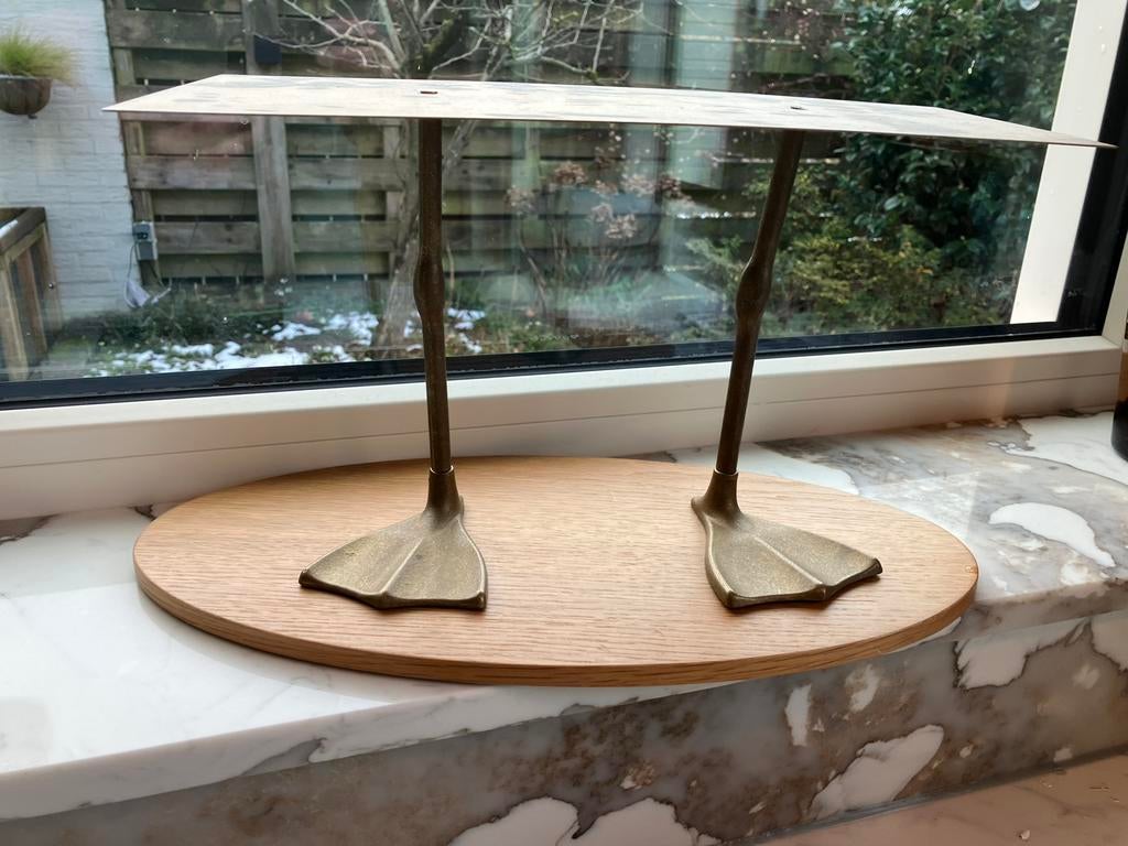 Eenden voet plateu, Ophalen, Gebruikt