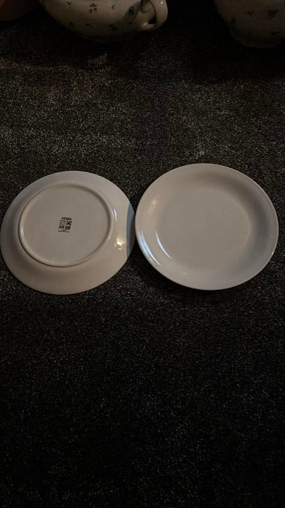 Gebaksbordjes Hema nieuw, Huis en Inrichting, Keuken | Servies, Ophalen of Verzenden, Zo goed als nieuw, Bord(en), Overige stijlen