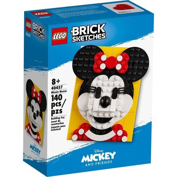 Lego Brick Sketches Minnie Mouse nr 40457 ﻿, Lego, Lego, Lego, Nieuw