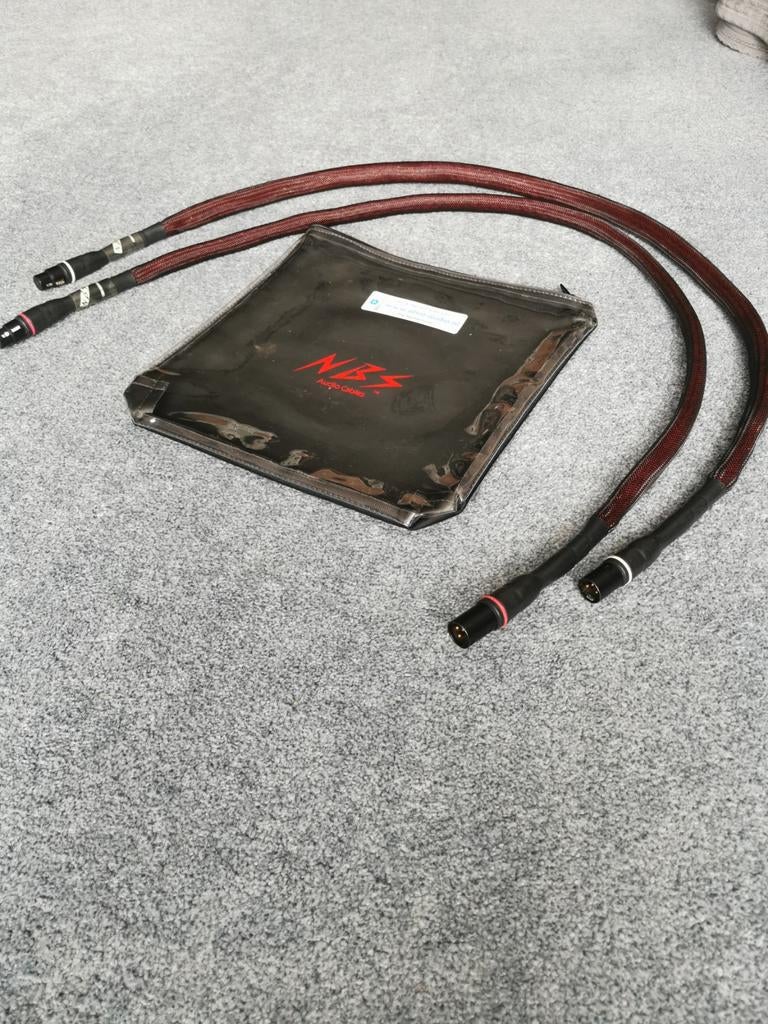 Nbs profesjonal xlr lengte 2 x1,2 meter, Ophalen of Verzenden, Zo goed als nieuw, Minder dan 2 meter, Interlink-kabel