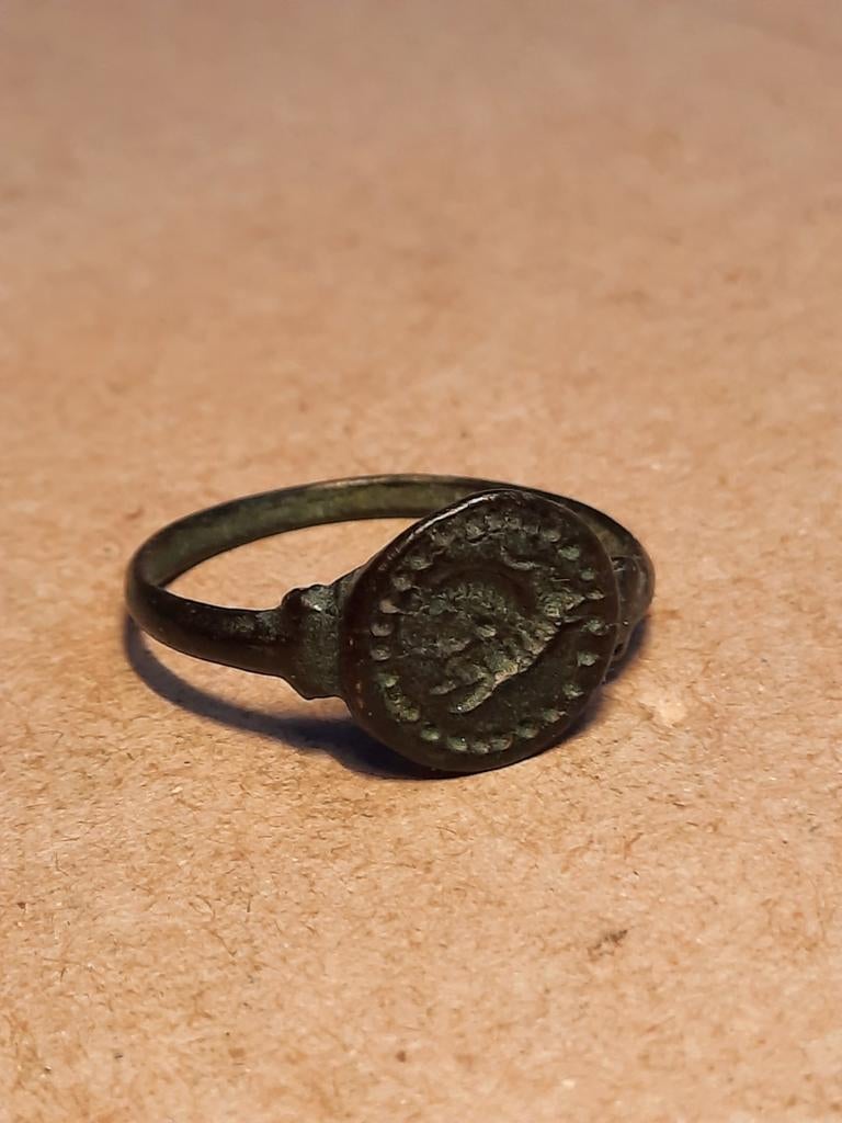 Bronzen Romeins ring bodemvondst, Verzenden