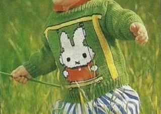 Nijntje op de schommel trui breipatroon, Ophalen of Verzenden, Zo goed als nieuw, Breien, Patroon of Boek