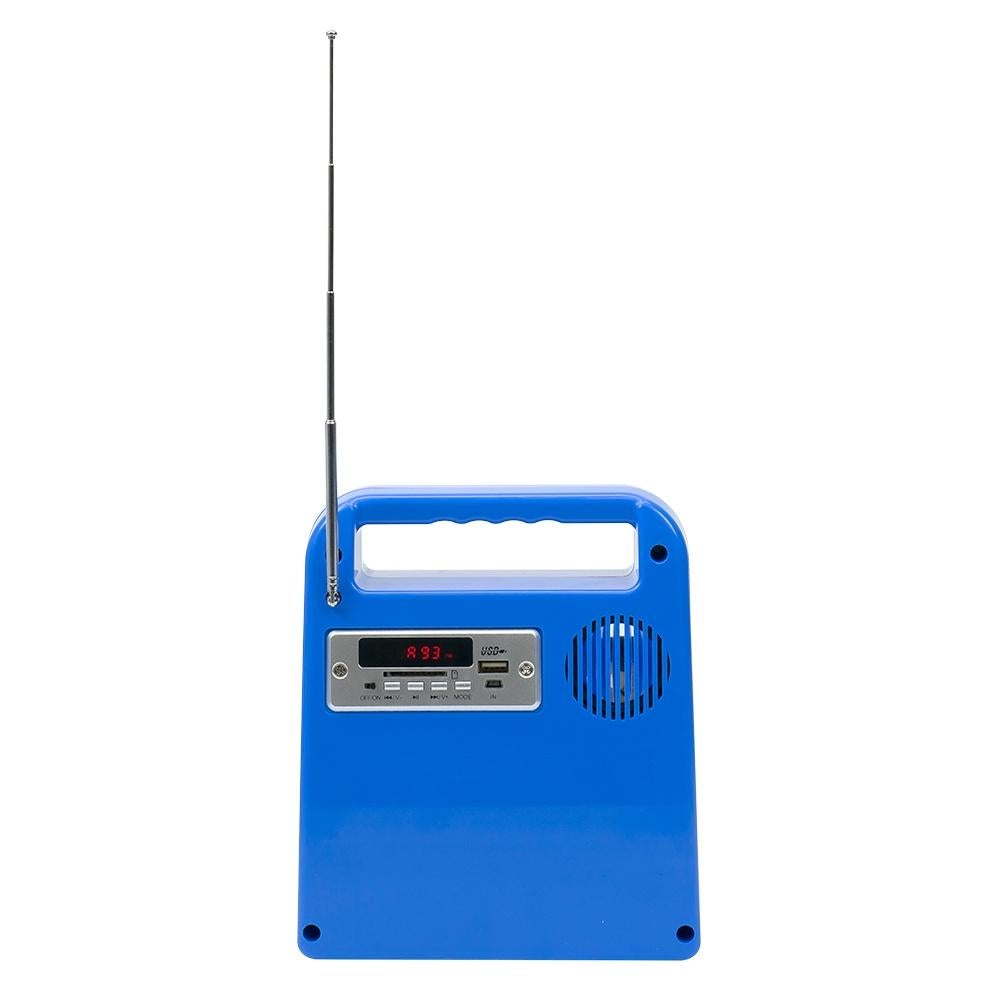 PNI H01 Zonnepaneel met accu, (nood)radio + lampen NOODSET!, Ophalen of Verzenden, Nieuw, Radio