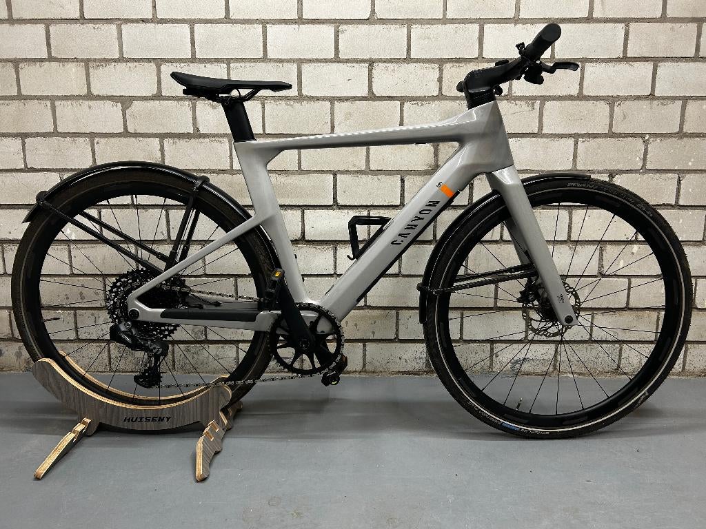 Canyon Roadlite:ON CF 9 LTD –Size M–Carbon–FAZUA Ride 60, Gebruikt, 47 tot 51 cm, 50 km per accu of meer, Ophalen