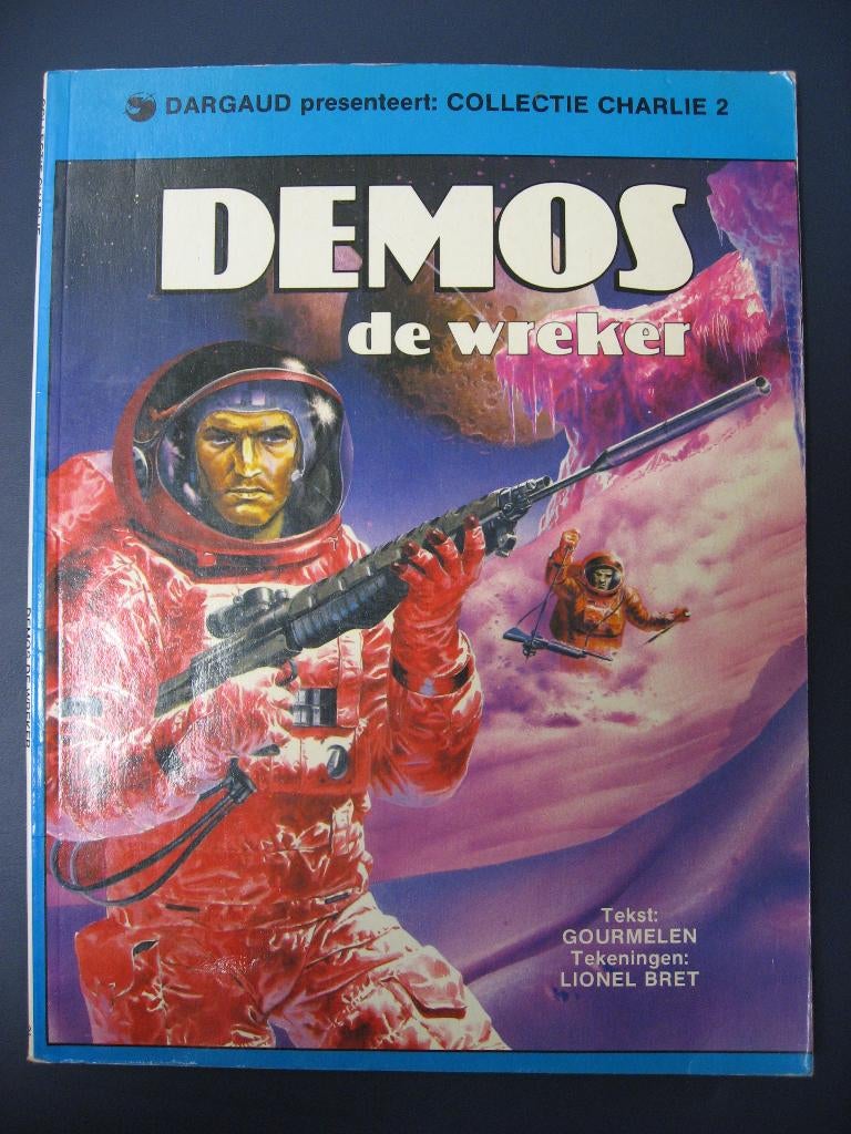 Collectie Charlie. Nr 2 Demos de Wreker. 1984, Eén stripboek, Ophalen of Verzenden, Gelezen