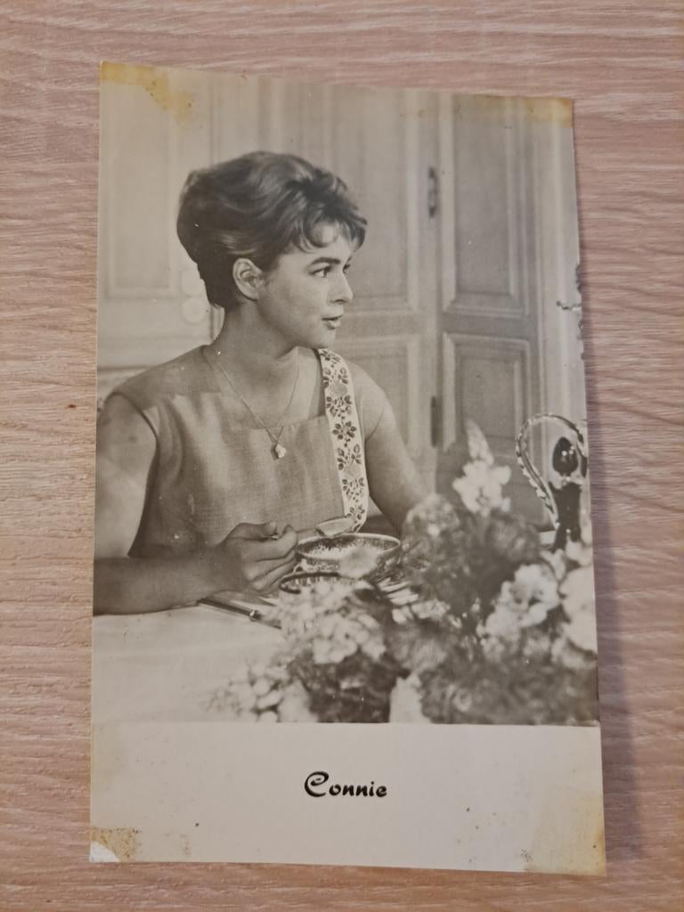 Ansichtkaart Conny Froboess, Verzamelen, Ophalen of Verzenden