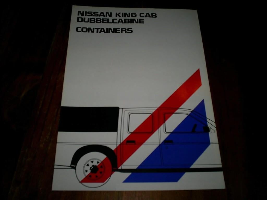 Nissan King Cab Dubbel Cabine en Containers, Verzenden, Zo goed als nieuw, Nissan