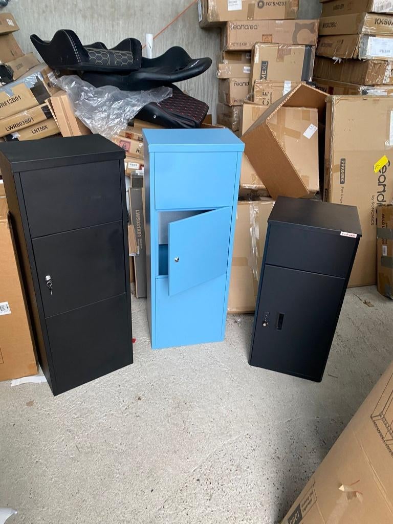 Pakketbrievenbus - Brievenbus-Mix Modellen, Ophalen, Nieuw, Rvs, Staande brievenbus