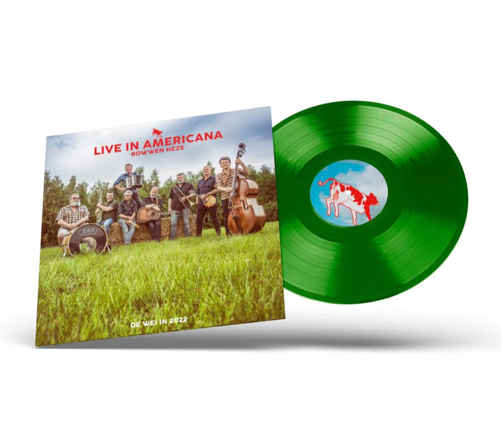 Vinyl LP Rowwen Heze Live In Americana De Wei In 2022 NIEUW, Cd's en Dvd's, Vinyl | Nederlandstalig, Nieuw in verpakking, Streekmuziek