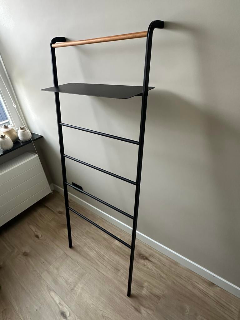 Decoratieve ladder met rek, handdoekenrek, Overige typen, Nieuw, Minder dan 100 cm, 25 tot 50 cm