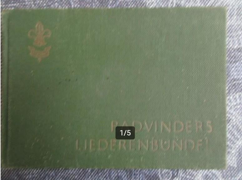 Vintage: Padvinders liederenbundel - 155 liederen - 2e druk, Verzamelen, Scouting, Ophalen of Verzenden, Gebruikt, Boek of Tijdschrift