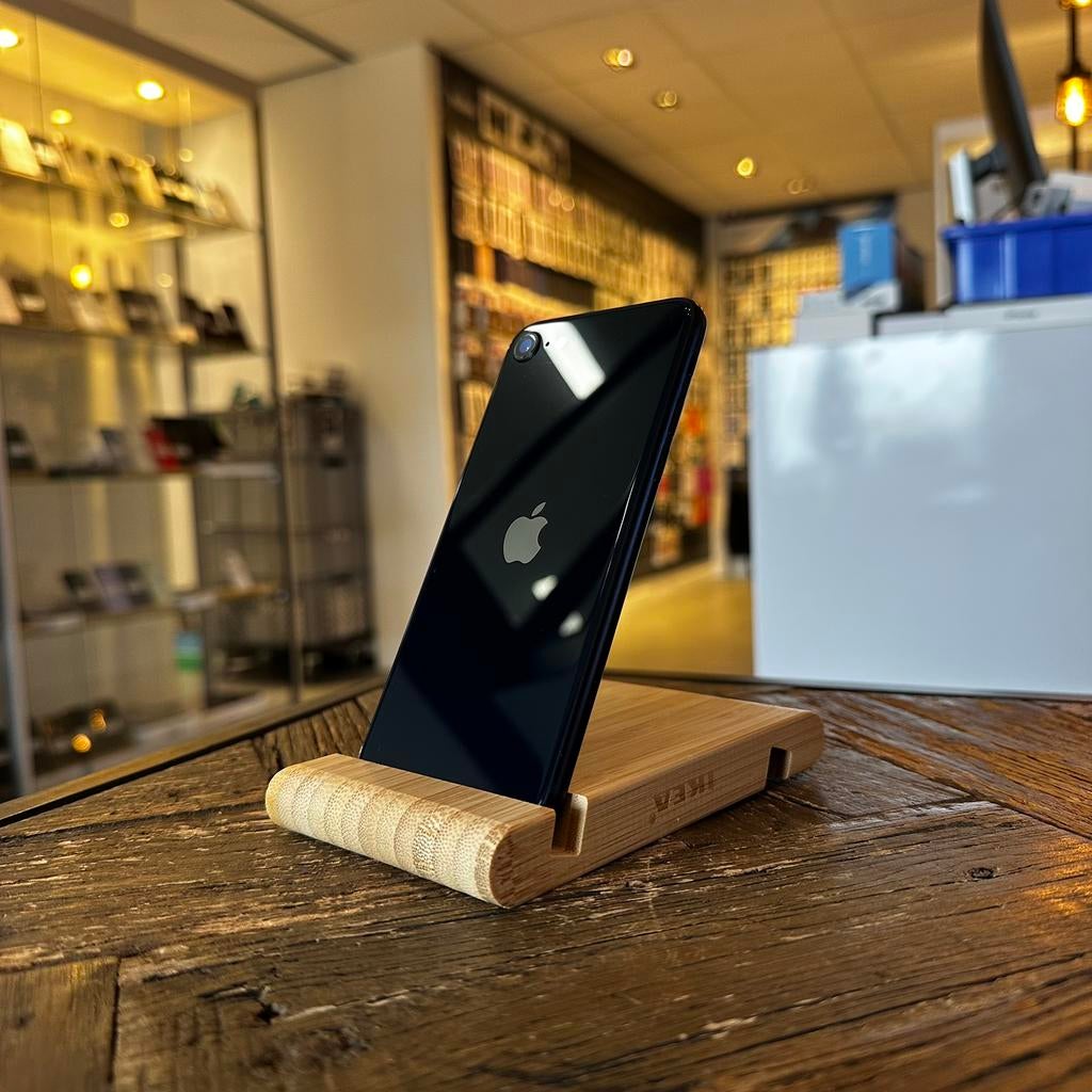 Apple iPhone SE (2022) 128GB - Als Nieuw - incl Garantie, 99 %, 128 GB, Apple, Zwart