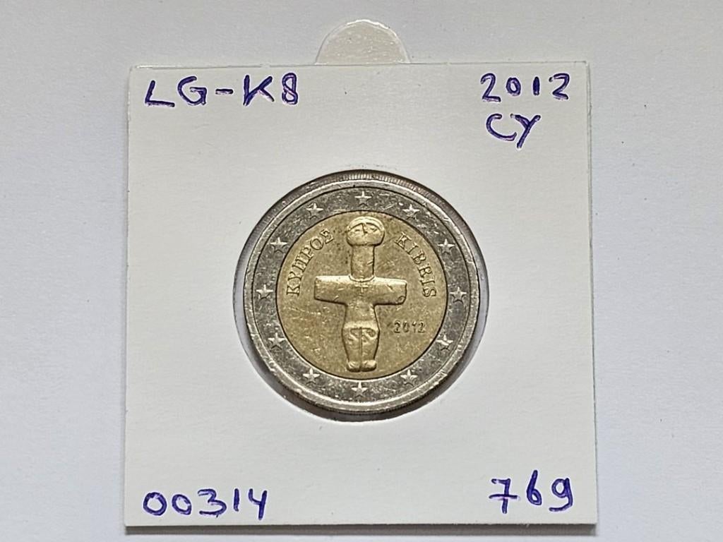 2-euromunt Cyprus (CY) 2012 Koers LG-K8, Postzegels en Munten, Munten | Europa | Euromunten, Ophalen of Verzenden, Cyprus, 2 euro