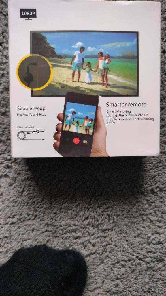 Mira Adapter voor HDTV/iOS/Win10/Mac OS X, Nieuw, Ophalen of Verzenden, Film, Kleiner dan 8 inch