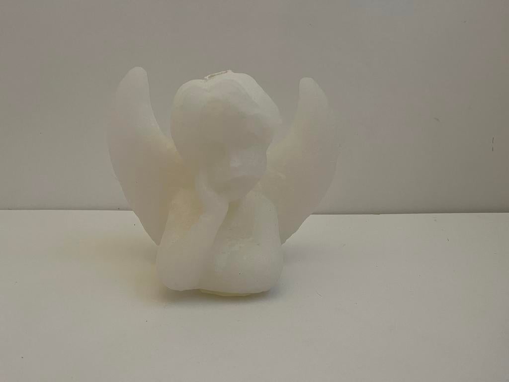 Kaars Engel - 20x18 cm, Ophalen of Verzenden, Nieuw, Minder dan 25 cm
