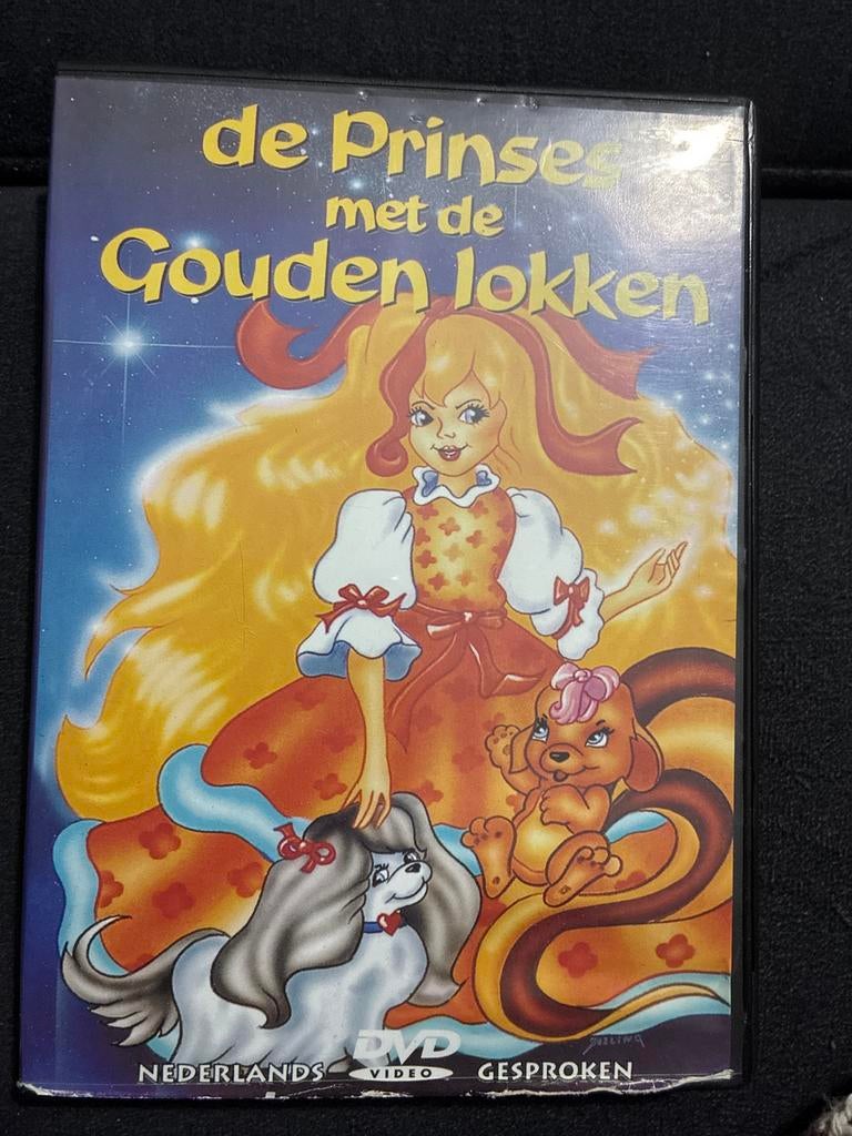 De Prinses met de Gouden Lokken DVD, Ophalen of Verzenden, Zo goed als nieuw, Fictie