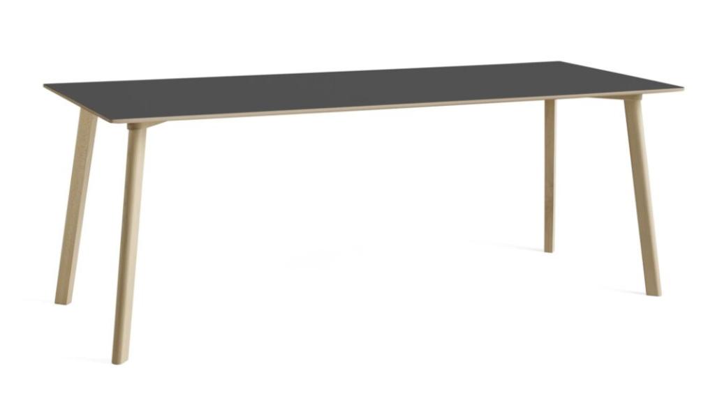 Tafel Hay CPH Deux 210 Stone Grey, Huis en Inrichting, Tafels | Eettafels, Vijf personen of meer, Rechthoekig, Nieuw, 200 cm of meer